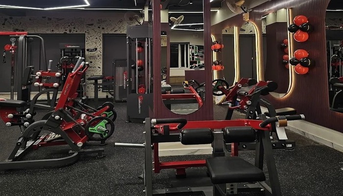Being Fit Fitness training floor